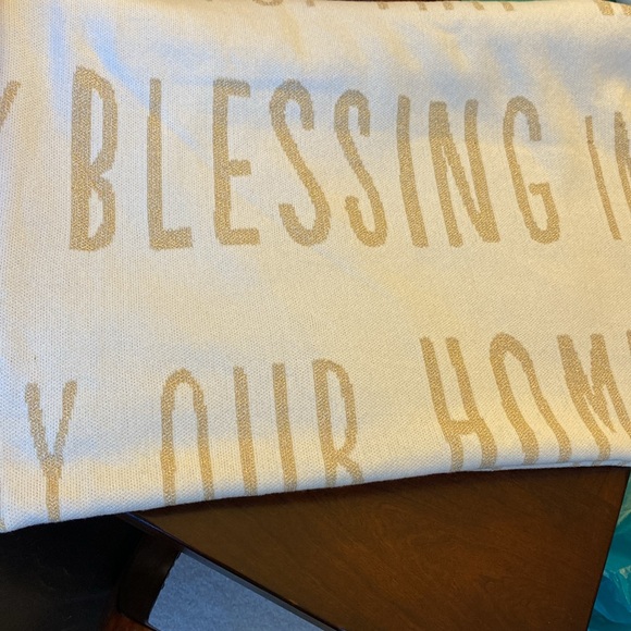 Holiday Christmas  Blessings Throw Blanket 50 x 60. NWOT - Picture 3 of 6